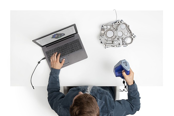 Space Spider蓝光3D扫描仪