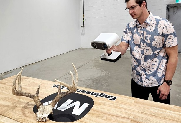 Artec Leo如何用逼真的3D技术协助保存鹿角