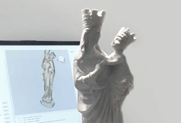 Artec Space Spider参与制作特拉帕尼圣母雕像数字形象