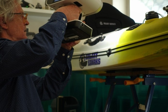 Artec扫描仪如何捕获带有复杂部件的大型物体