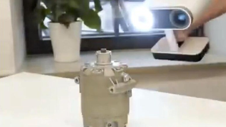 手持式三维扫描仪，来带你看看高科技